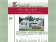 Tablet Screenshot of kerfreekennels.com